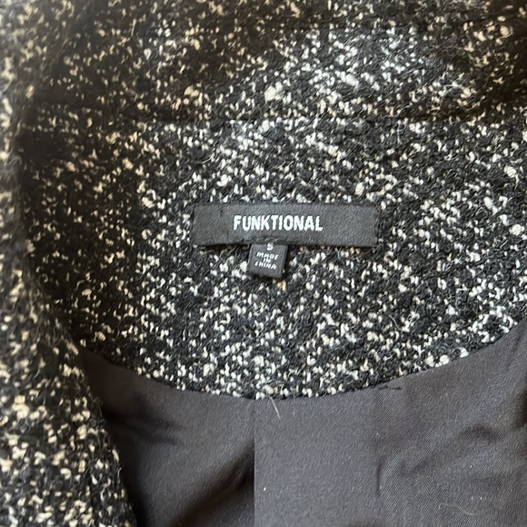 ANTHROPOLOGIE Funktional Boucle Tweed Blazer Jacket - Picture 9 of 12